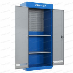 Шкаф для хранения инструментов KronVuz Box 1022 в Красноярске синий