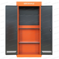 Шкаф для хранения инструментов KronVuz Box 1022 в Красноярске оранжевый